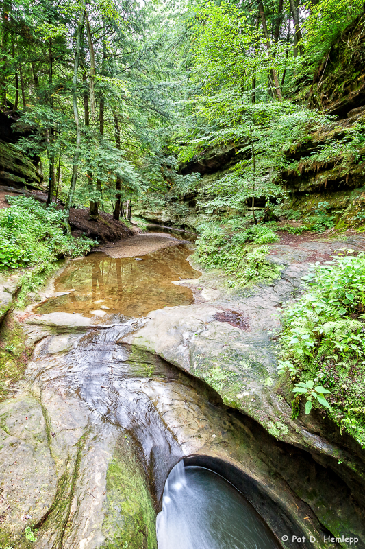 Into Devils Bathtub