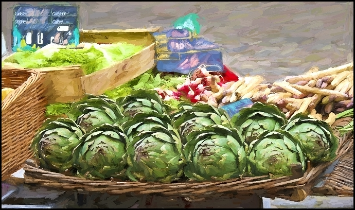 Veggies in French Market