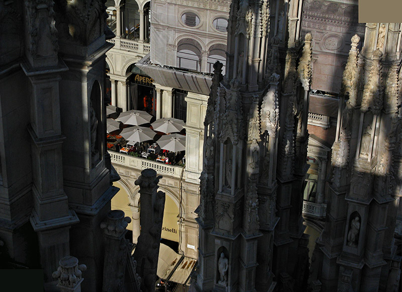 Looking  down towards the Galleria .. 3670_1