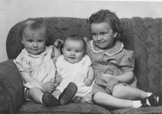 Carol, Judy, Kathy - 1943