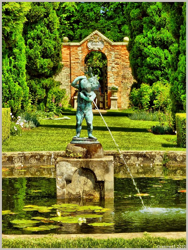 Boy & Dolphin Fountain 