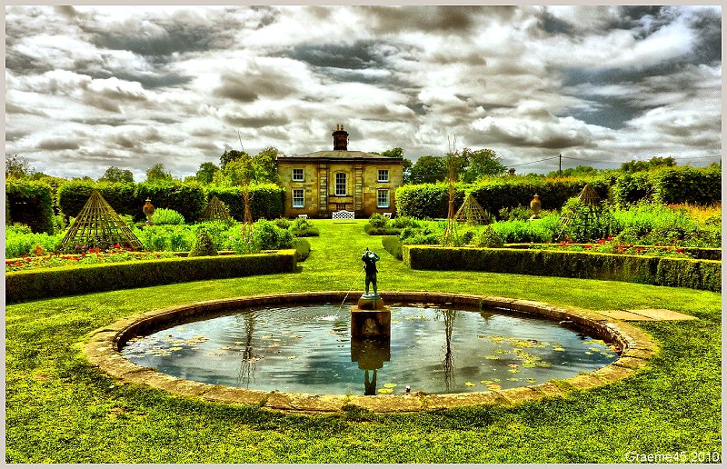Gardener's House & Fountain