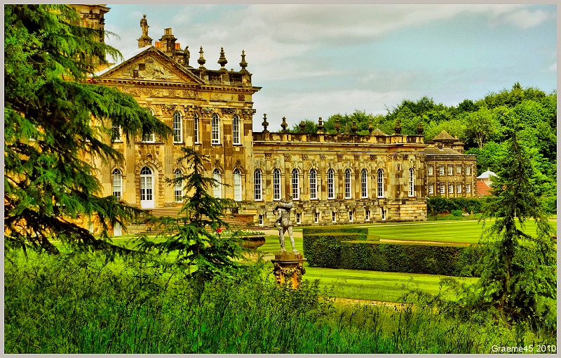 First View of Castle Howard