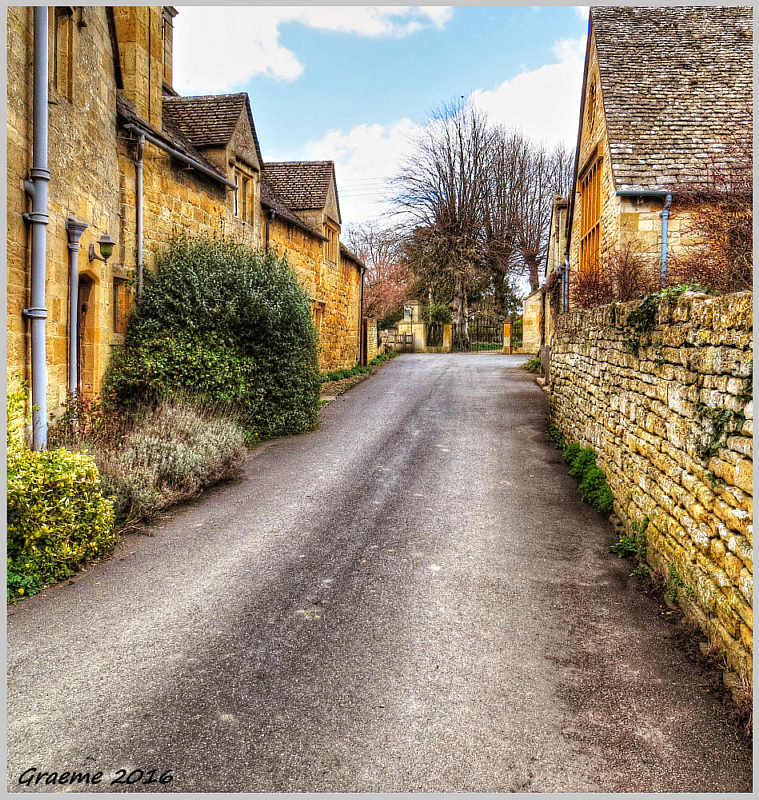 Lane leading to the Church