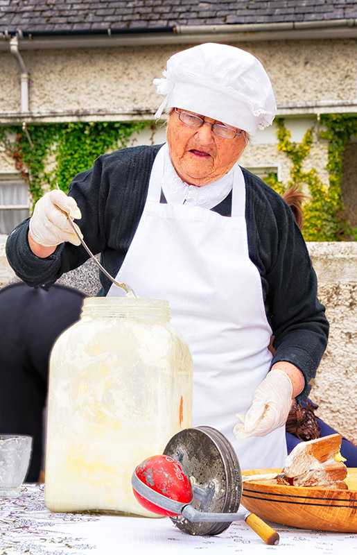 Traditional Butter Making