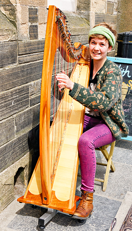 Orcadian Harpist