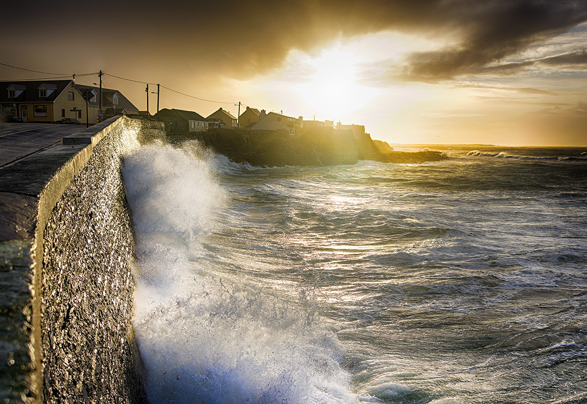 Wild Atlantic - Winter Sunset