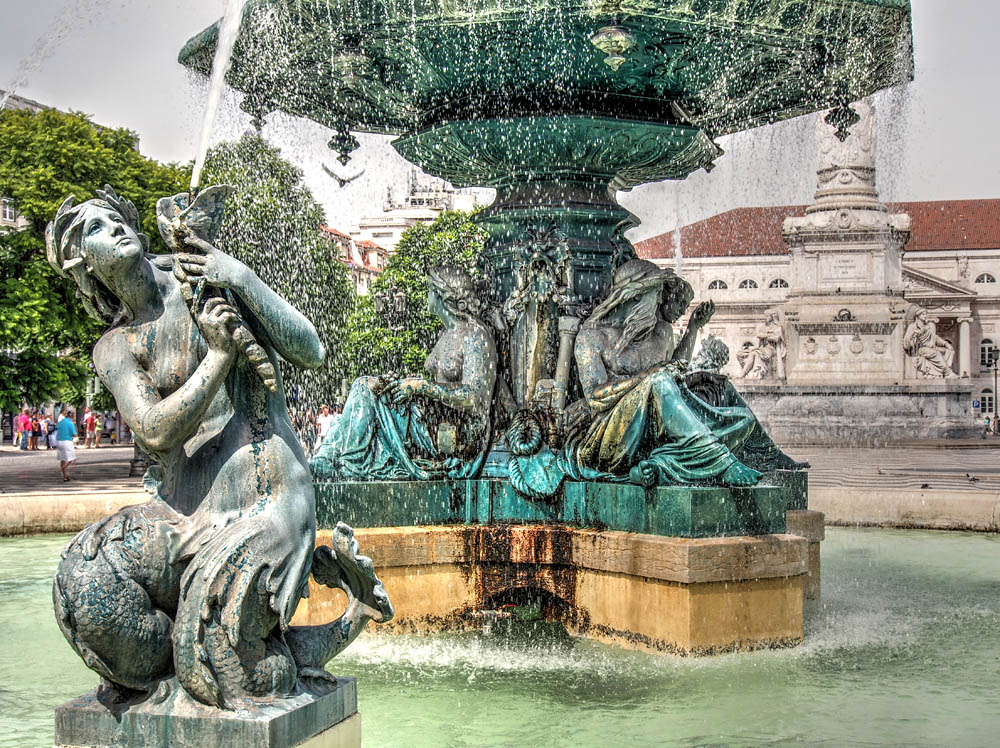 Fountain in Lissabon