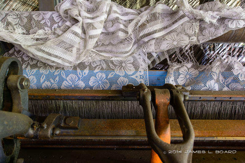 Lace Remaining In The Loom