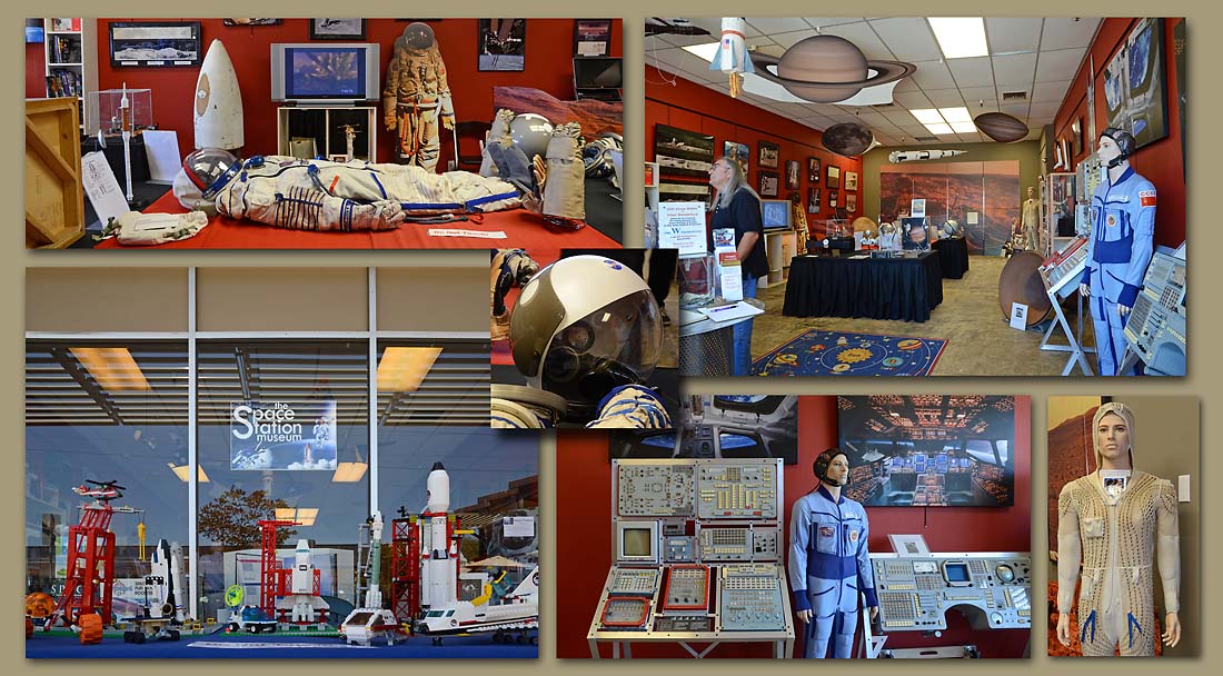 Space Station Museum Collage