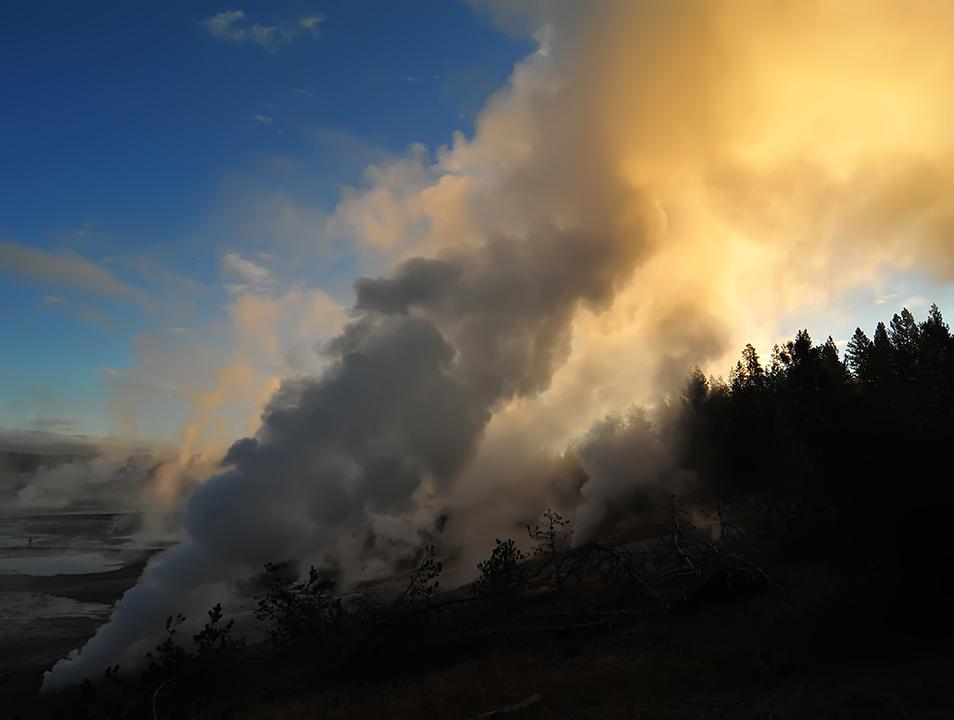 Billowing Boiling Land