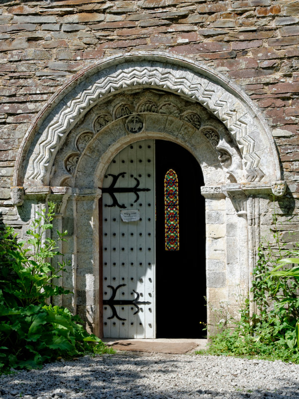 St Anthonys church - Norman doorway