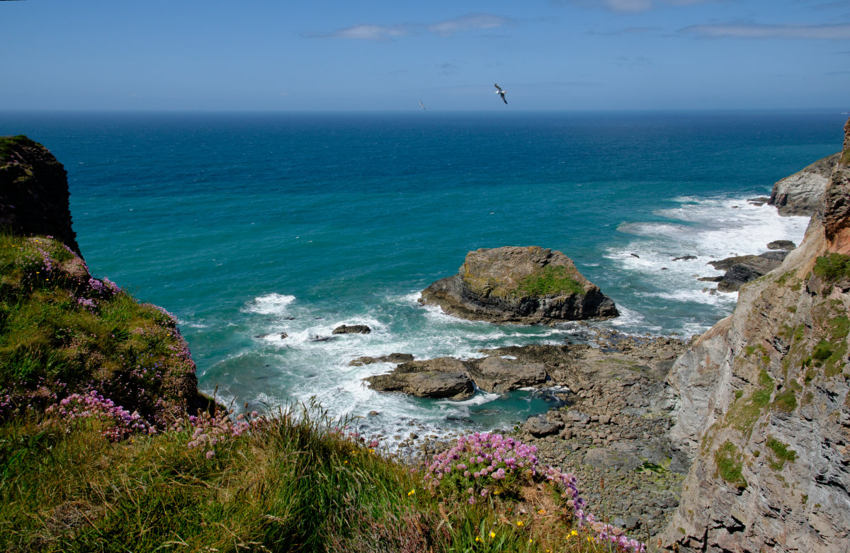 between St Agnes and Cligga Head