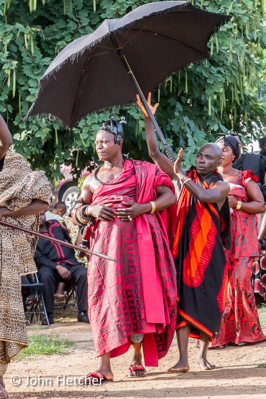 An Ashanti King Entering the Celebration