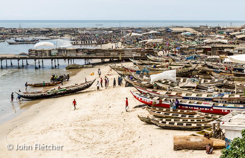 Beached Fishing Boats