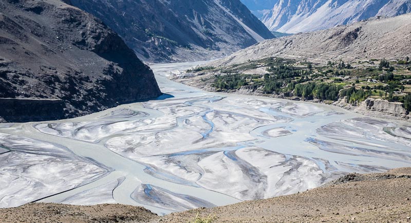 River Patterns - Water & Sand