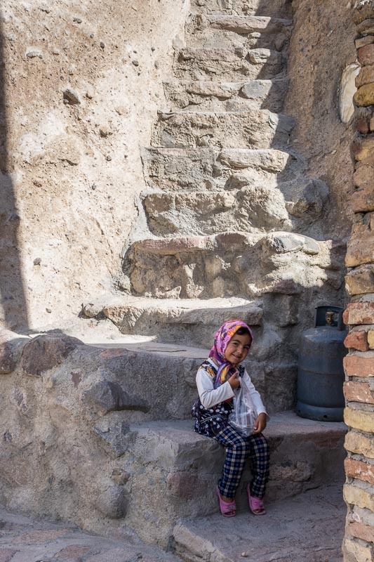 Little Girl, Steep Steps