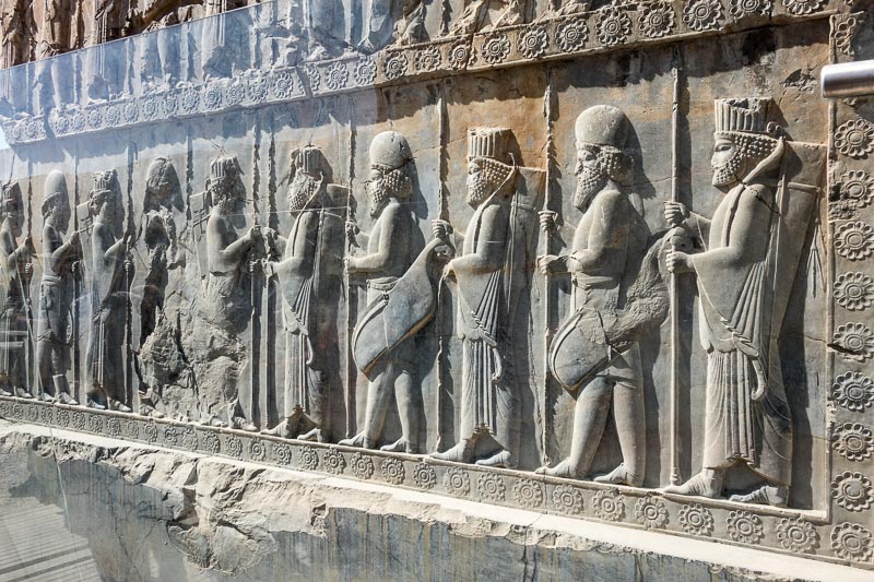 Friezes Flanking a Gate