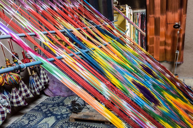 Colorful Loom Threads