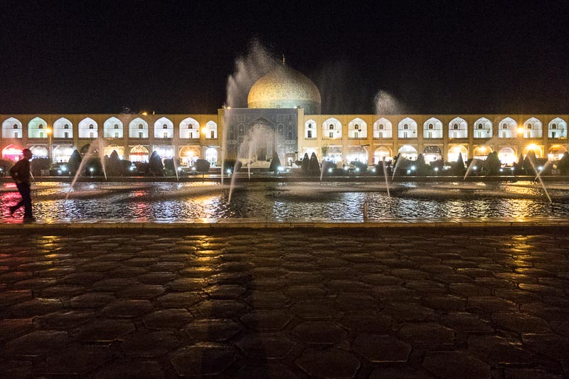 Naqsh-e Jahan Square (Imam Square) at Night