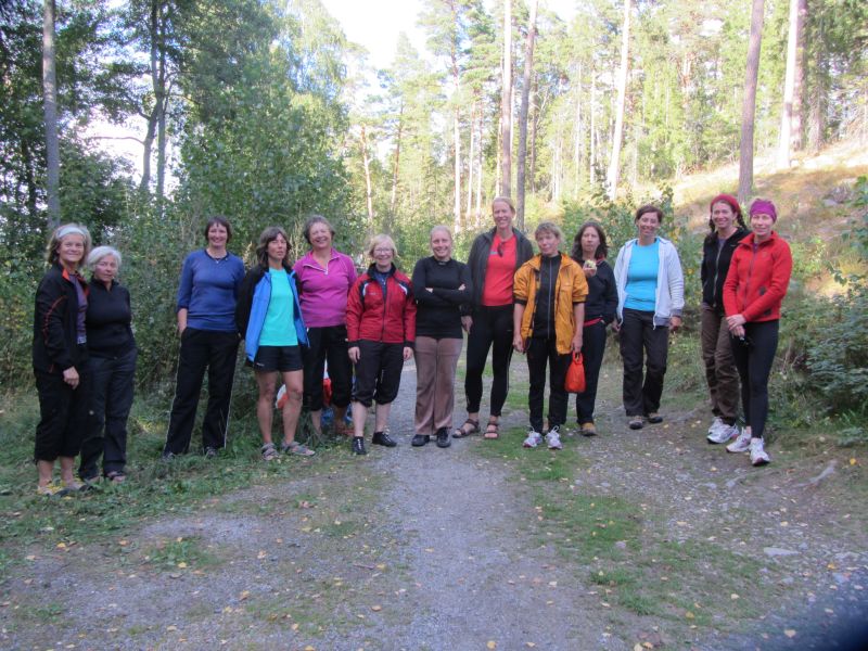 Ewa, Kerstin, Susanne, Rosemarie, Marianne, Eva, Liselotte, Janette, Anna, Gina, Pernilla, Stina och Pivi