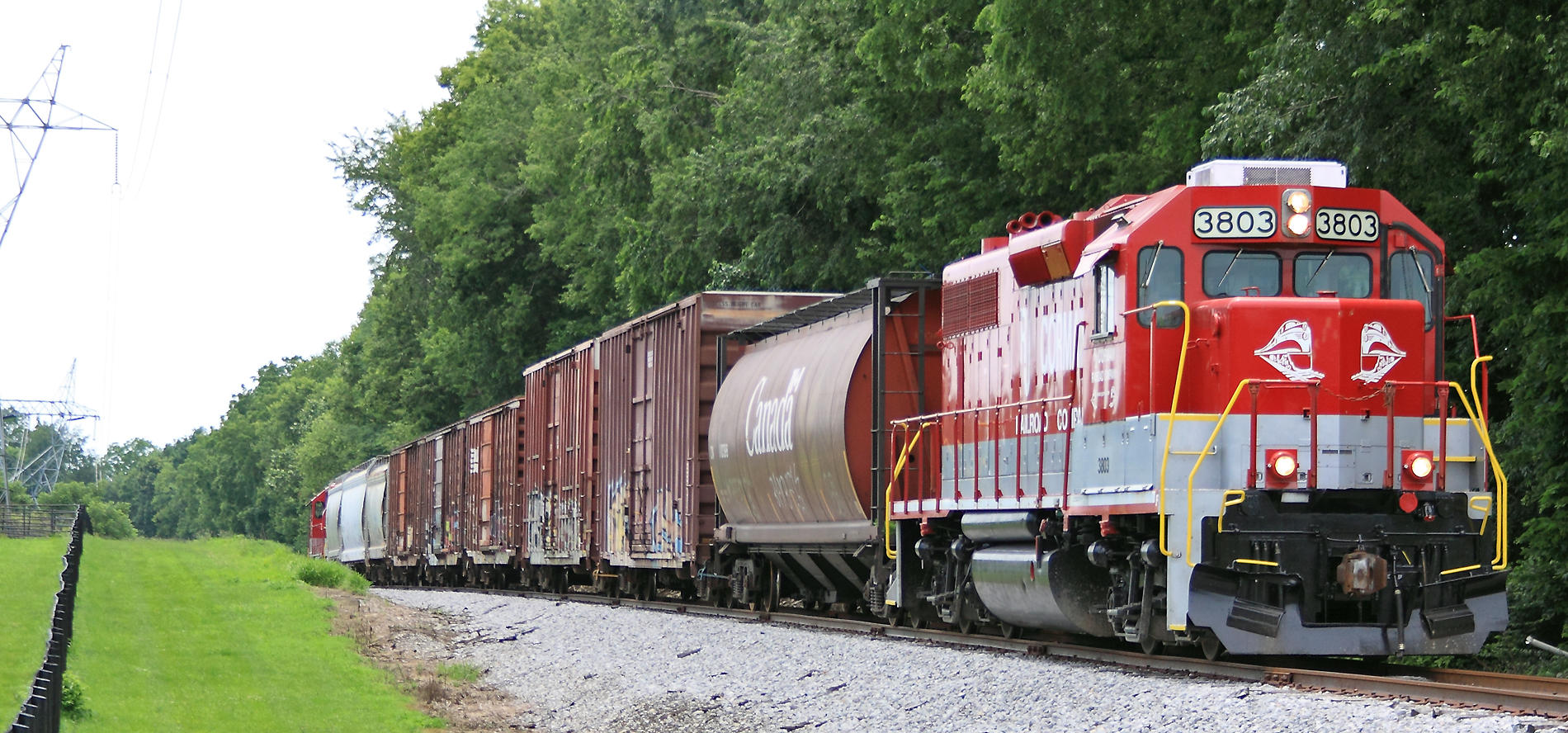 Eastbound at Shannons Run 