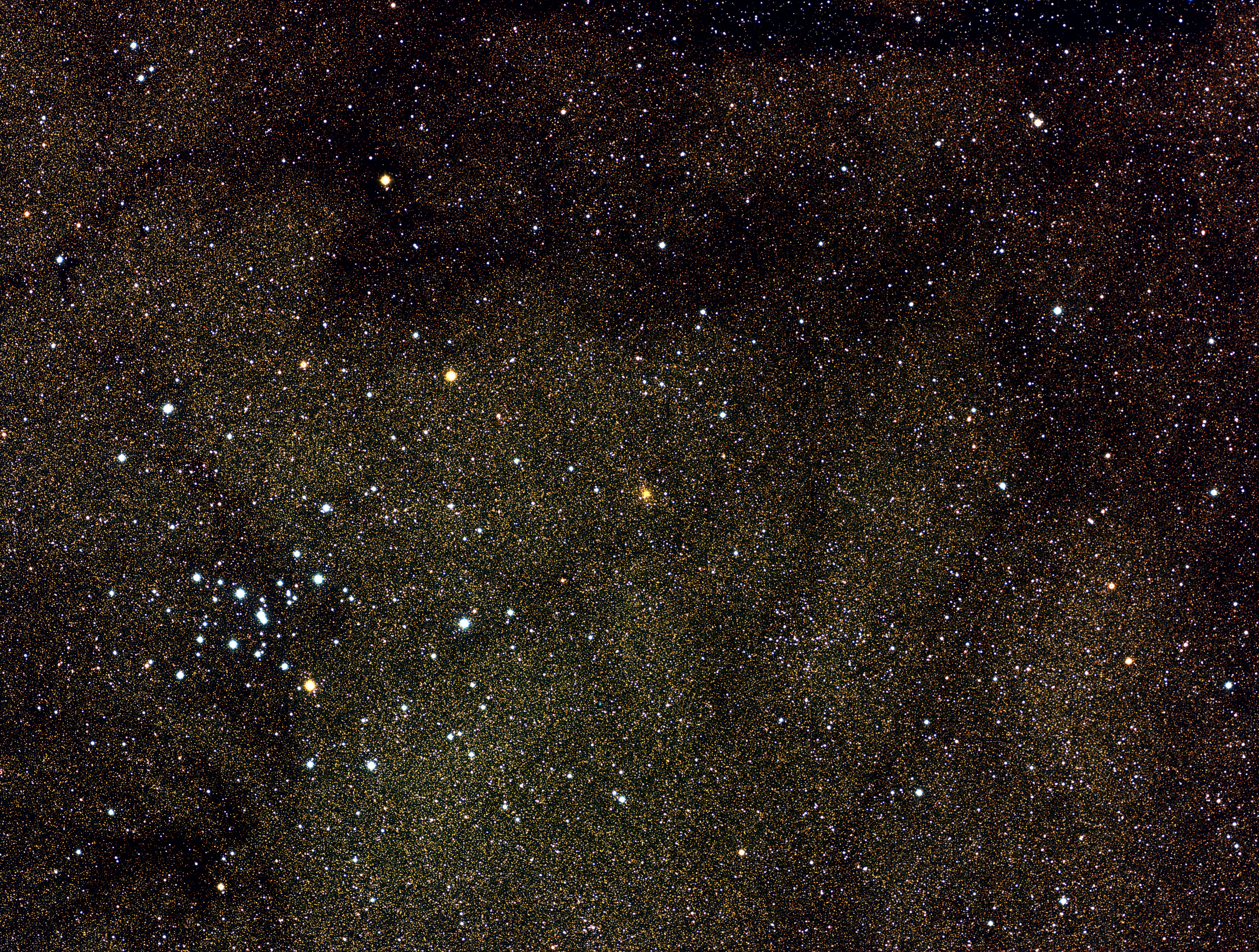 M7 and B283 dark nebula