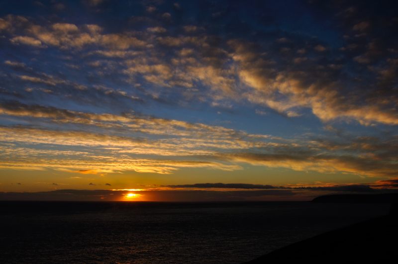 Winter Sunset, Durlston 4246