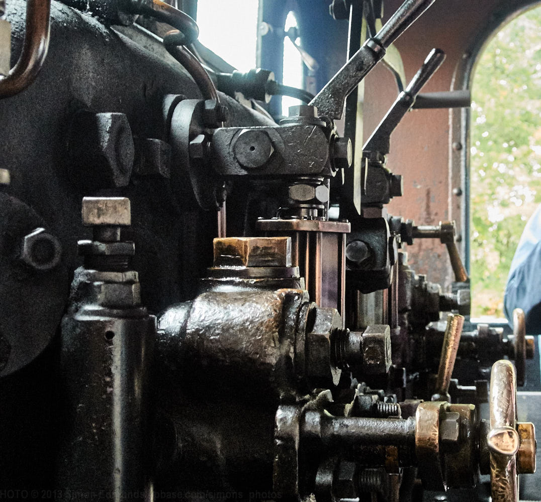 3F 0-6-0T Cab Interior