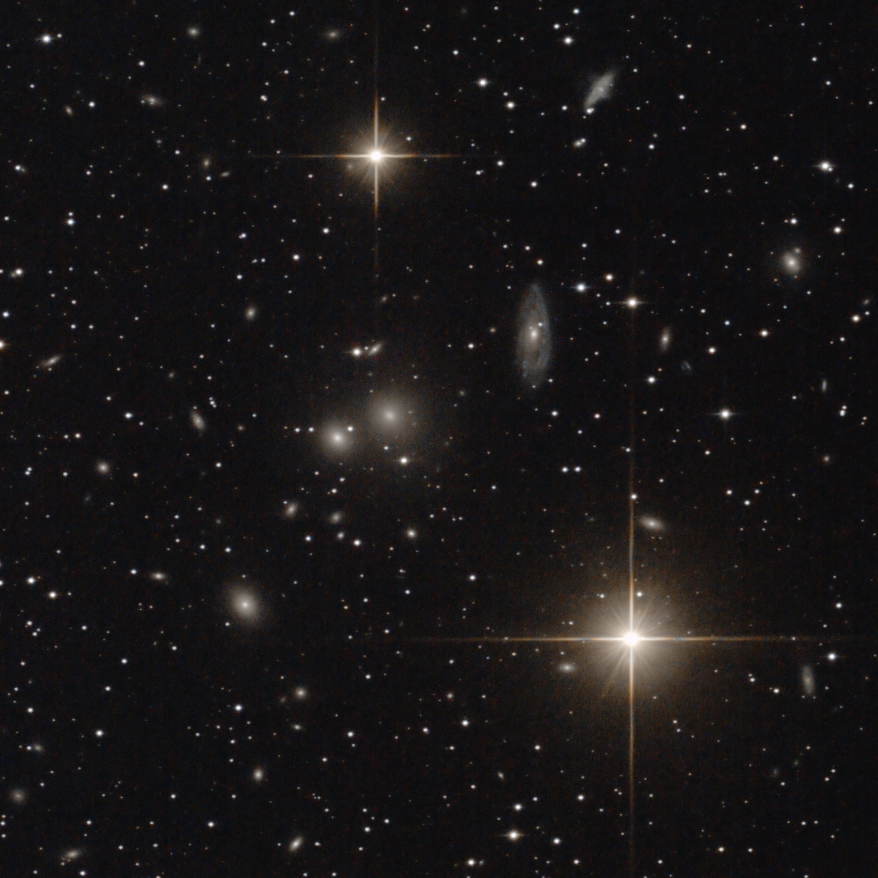 Hydra galaxy cluster