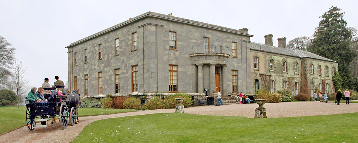 Horse and carriage, Arlington Court (1941)