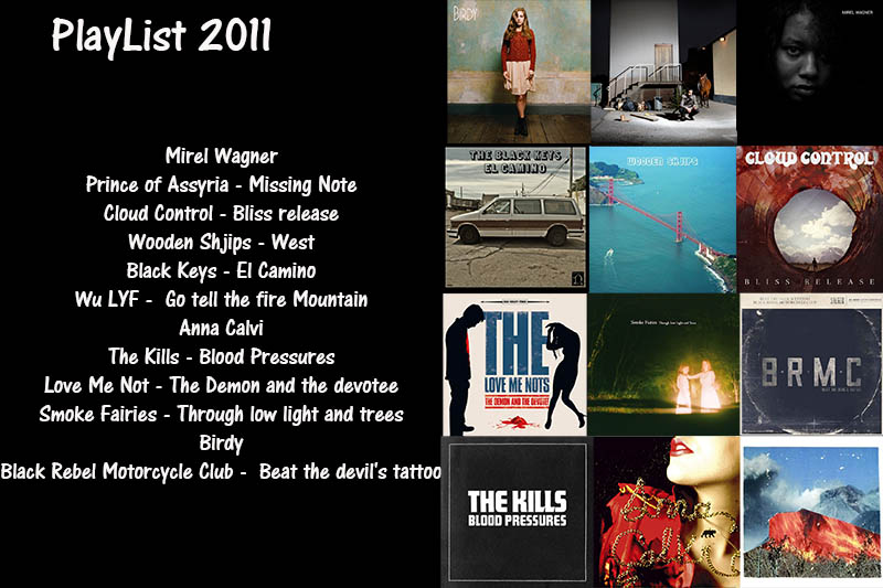 My PlayListe 2011