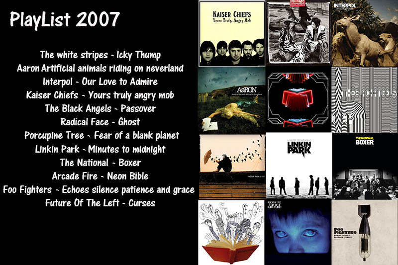 My PlayListe 2007