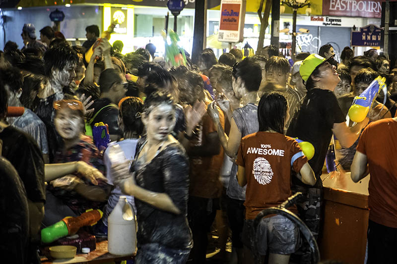 Bangkok SongKran, la fte de leau