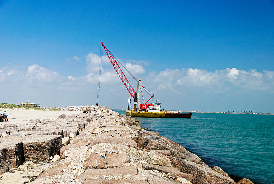 Stabilizing the Jetties