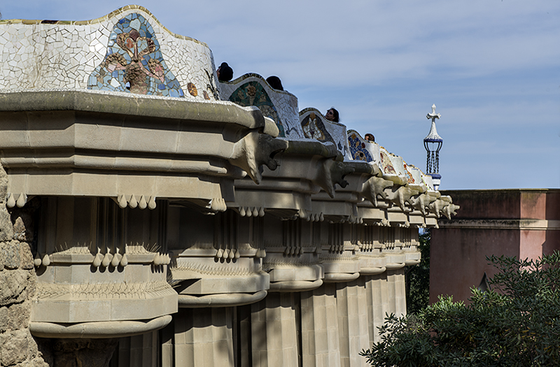 Market hall columns