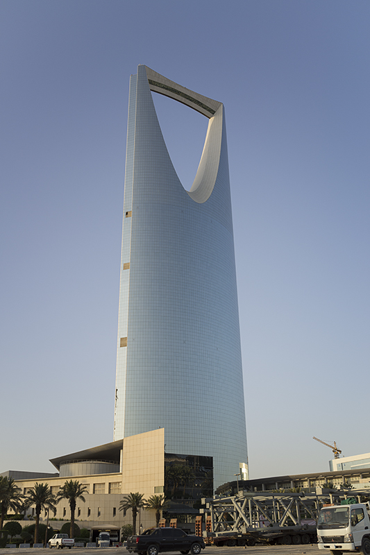 Kingdom Centre (aka the bottle opener building)