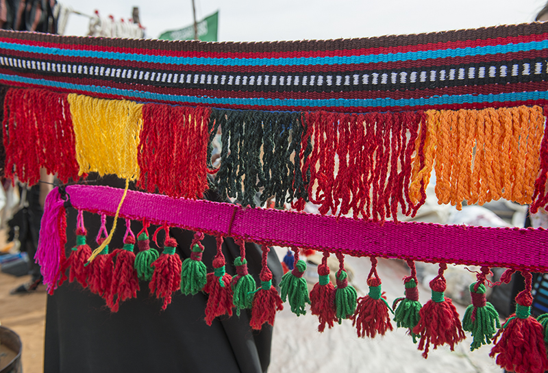 Camel gear at the souk (6/8)