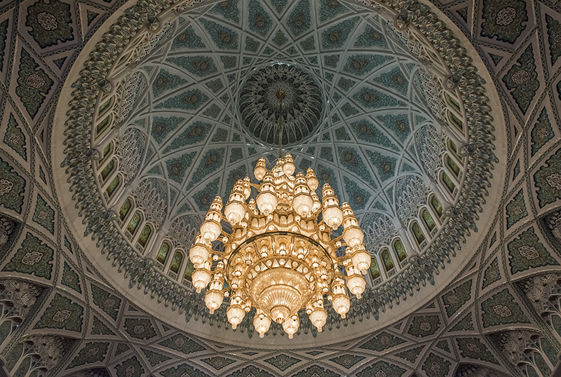 Grand Mosque, interior dome