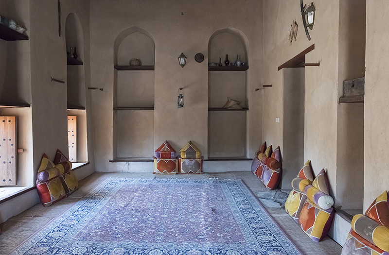 Nizwa Fort, governors reception room