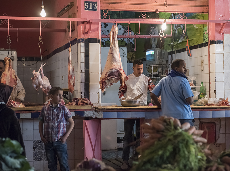 Rissani, the butcher
