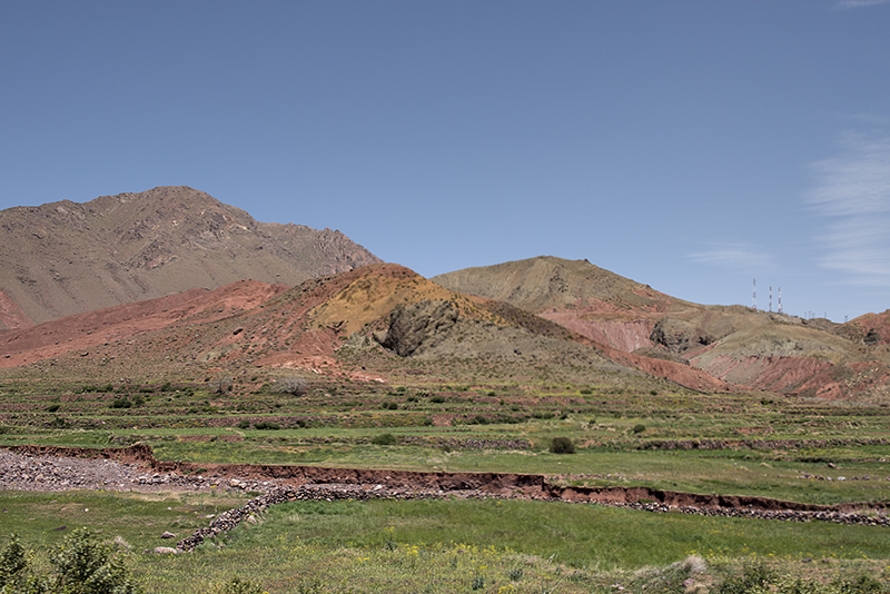 On the road, Ait Benhaddou to Marrakech