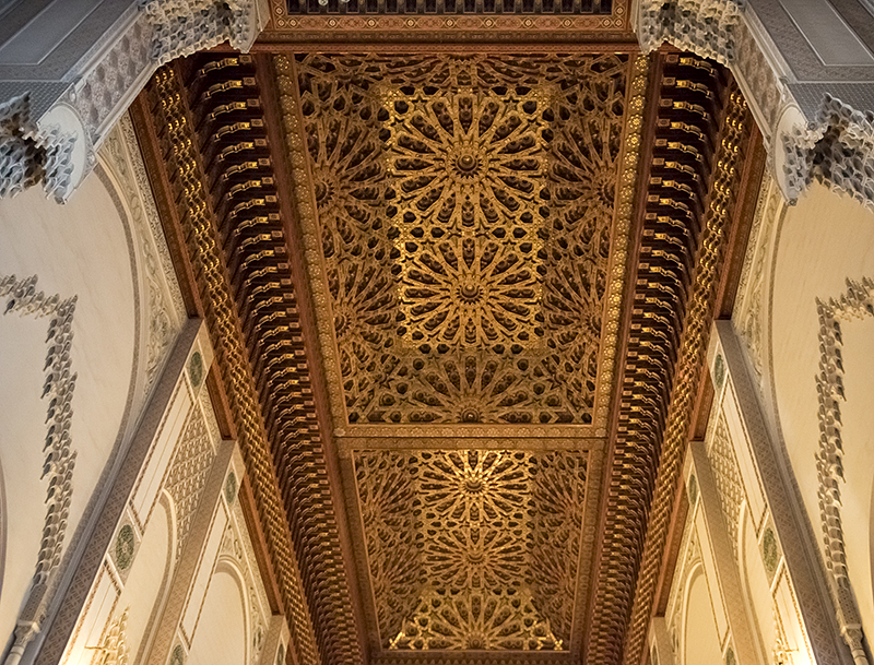Intricate ceiling