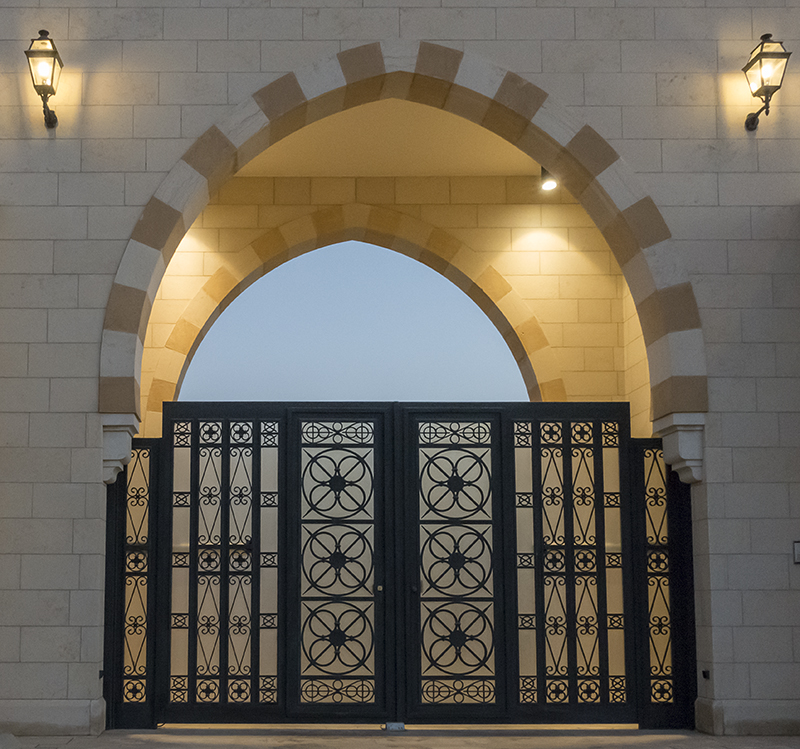 Lit up entry