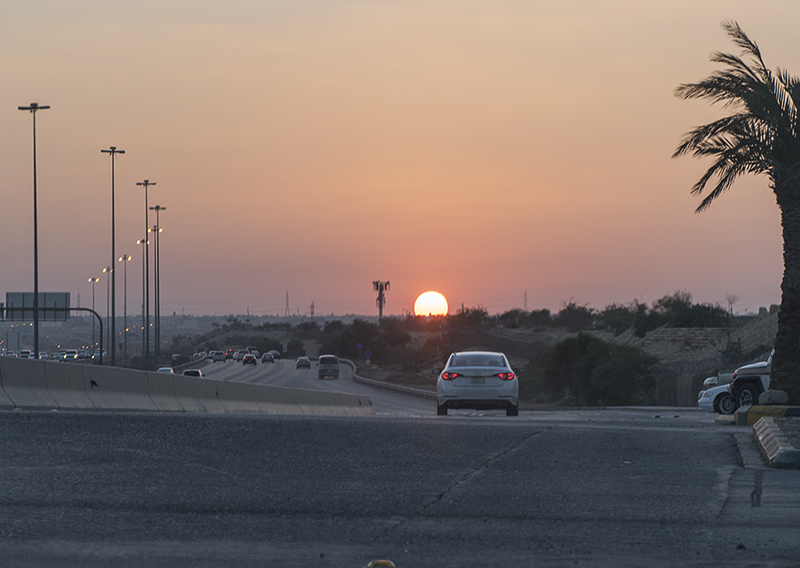 Sand-less sunset