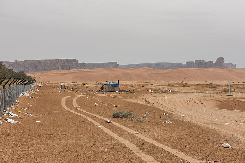 Trashy desert