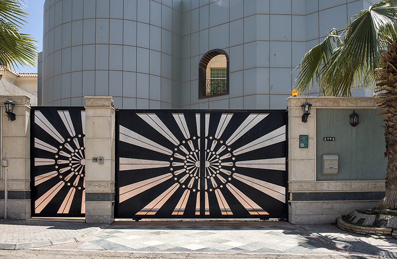The sunburst gate