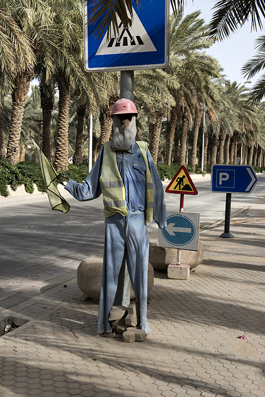 Scarecrow warning