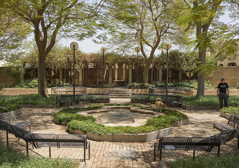 Yet another fountain at Al Yamamah Garden