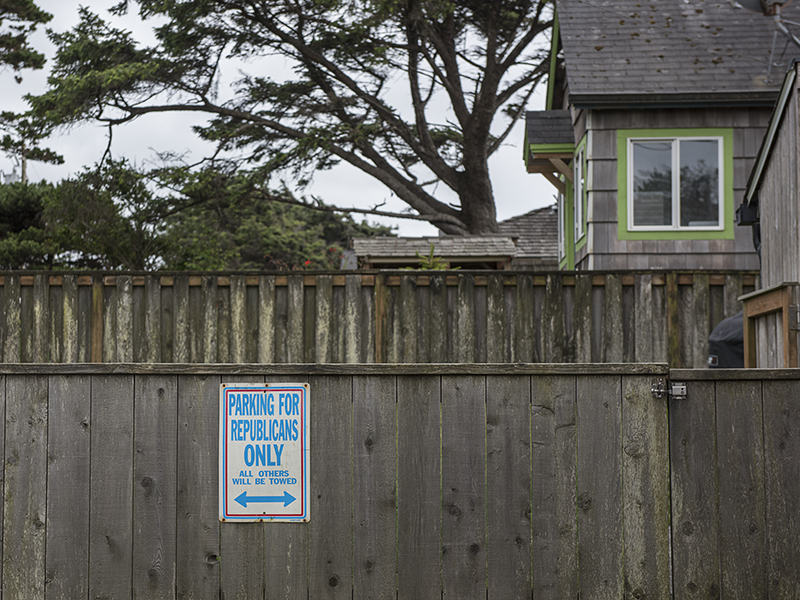 Parking for Republicans only